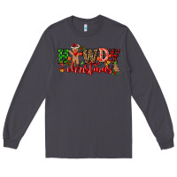 Smoke howdy christmas gingerman bread with cowboy Long Sleeve Tee - CowGirlArtShop