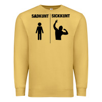 Antique Gold zyzz sadkunt sickkunt gym bodybuilding motivational aesthetic veni vid Premium Sweatshirt - lanVoArt