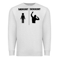 Oatmeal Heather zyzz sadkunt sickkunt gym bodybuilding motivational aesthetic veni vid Premium Sweatshirt - lanVoArt