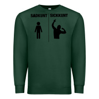Sports Green zyzz sadkunt sickkunt gym bodybuilding motivational aesthetic veni vid Premium Sweatshirt - lanVoArt