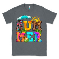 Charcoal Heather summer Classic Tee - RanaPortraitStore