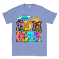 Colony Blue summer Classic Tee - RanaPortraitStore