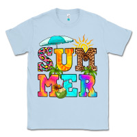 Dusty Blue summer Classic Tee - RanaPortraitStore
