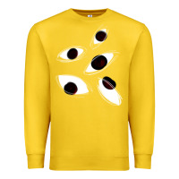Lemon weirdcore staring Premium Sweatshirt - lanVoArt