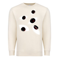 Sandshell weirdcore staring Premium Sweatshirt - lanVoArt