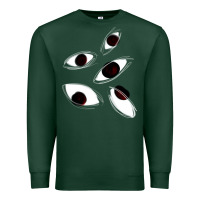 Sports Green weirdcore staring Premium Sweatshirt - lanVoArt