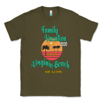 Army Green Family Vacation 2020 Read Or Not Virginia Beach Here We Come Classic Tee - Bettercallsaul