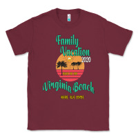 Burgundy Family Vacation 2020 Read Or Not Virginia Beach Here We Come Classic Tee - Bettercallsaul