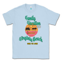 Dusty Blue Family Vacation 2020 Read Or Not Virginia Beach Here We Come Classic Tee - Bettercallsaul