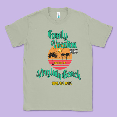 Family Vacation 2020 Read Or Not Virginia Beach Here We Come Classic Tee Designed By Bettercallsaul