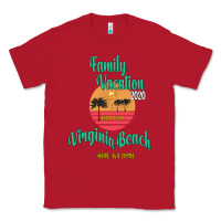 Red Family Vacation 2020 Read Or Not Virginia Beach Here We Come Classic Tee - Bettercallsaul
