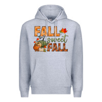 Heather Grey fall sweet fall Premium Hoodie - BundleAndBundleShop