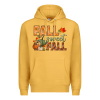 Mustard fall sweet fall Premium Hoodie - BundleAndBundleShop
