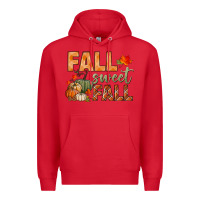 Red fall sweet fall Premium Hoodie - BundleAndBundleShop