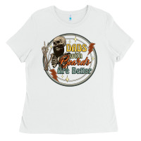 White dads with beards are better Ladies Tee - Artiststas