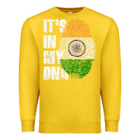 Lemon IT'S IN MY DNA India Flag Indian Premium Sweatshirt - lanVoArt