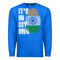 True Royal IT'S IN MY DNA India Flag Indian Premium Sweatshirt - lanVoArt