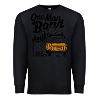 Black old dominion one man Premium Sweatshirt - lanVoArt