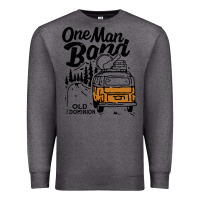 Charcoal Heather old dominion one man Premium Sweatshirt - lanVoArt