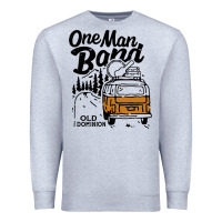 Heather Grey old dominion one man Premium Sweatshirt - lanVoArt