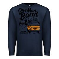 Navy old dominion one man Premium Sweatshirt - lanVoArt