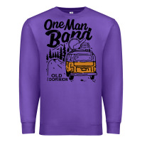 Purple old dominion one man Premium Sweatshirt - lanVoArt