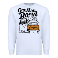 White old dominion one man Premium Sweatshirt - lanVoArt