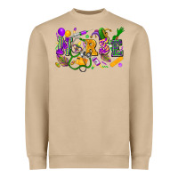 Mushroom nurse mardi gras Heavyweight Sweatshirt - FaDigitalArtStudio