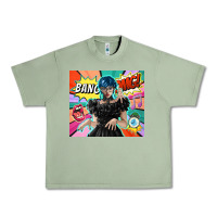 Oil Green pop art gothic girl Urban Heavy Tee - TumblerDesignByShophia