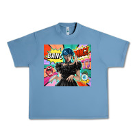 Pebble Blue pop art gothic girl Urban Heavy Tee - TumblerDesignByShophia
