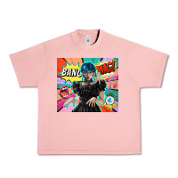 Salmon pop art gothic girl Urban Heavy Tee - TumblerDesignByShophia
