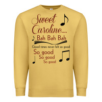 Antique Gold sweet caroline...bah bah bah Premium Sweatshirt - lanVoArt