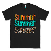 Black summer western Classic Tee - RacoonDesign