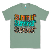 Sage summer western Classic Tee - RacoonDesign