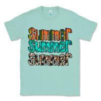 Seafoam summer western Classic Tee - RacoonDesign