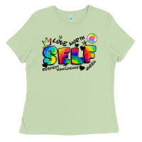 Matcha self love tie dye Ladies Tee - Artiststas