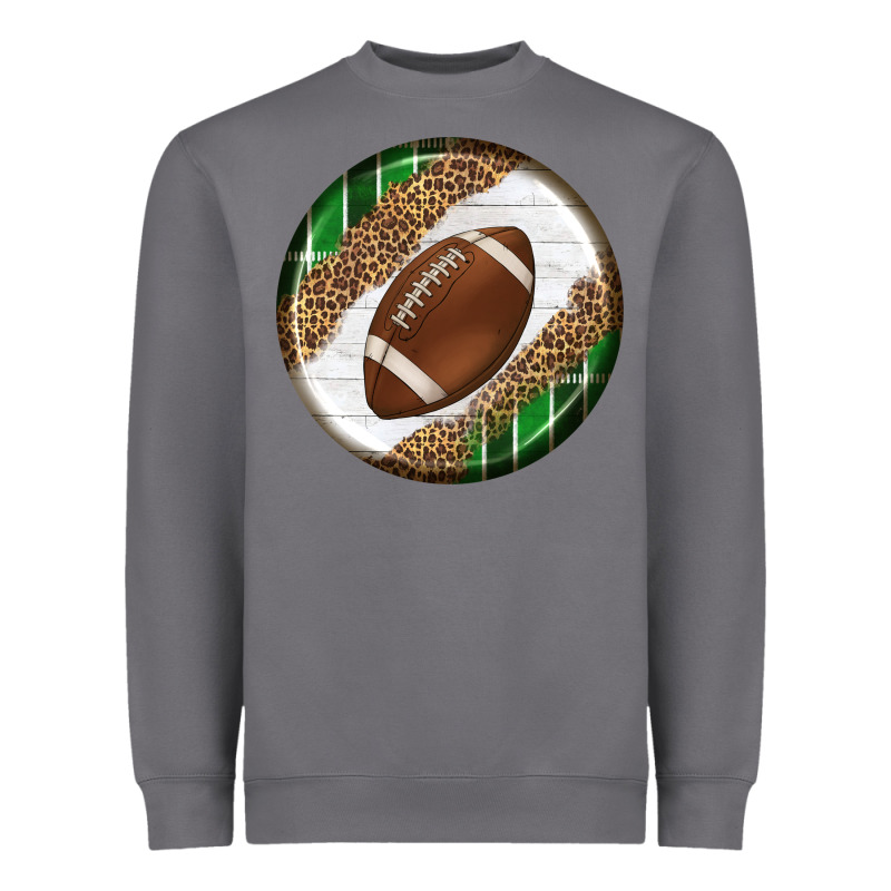 American Football Round Carrings 2 Heavyweight Sweatshirt by BundleAndBundleShop | Teevron