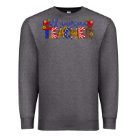 Charcoal Heather all american teacher Premium Sweatshirt - Artiststas