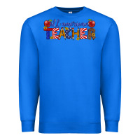 True Royal all american teacher Premium Sweatshirt - Artiststas