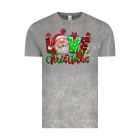 Cloud Rock love christmas santa Vintage Tee - texasbilliewilder
