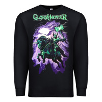 Black gloryhammer   chaos wizard Premium Sweatshirt - lanVoArt