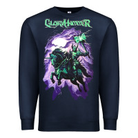Navy gloryhammer   chaos wizard Premium Sweatshirt - lanVoArt