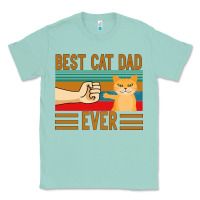 Seafoam Best Cat Dad Ever Classic Tee - Bettercallsaul