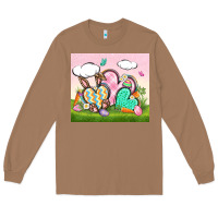 Toasted Coconut easter Long Sleeve Tee - CowGirlArtShop