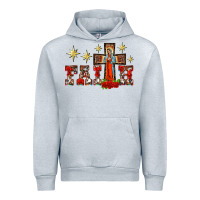 Heather Grey faith our lady of guadalupe cross Urban Hoodie - BarkalooDesign