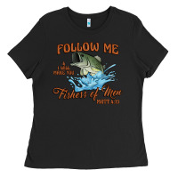 Black fishers of men Ladies Tee - Artiststas
