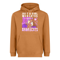 Meerkat anime cat anime stuff Heavyweight Hoodie - lanVoArt