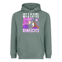 Sage anime cat anime stuff Heavyweight Hoodie - lanVoArt