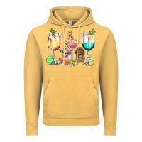 Vintage Mustard Easter wine glasses Easter Day Vintage Hoodie - HowdyJamesFarm