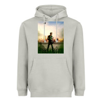 Moon Dust green arrow Heavyweight Hoodie - lanVoArt